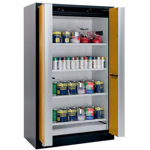 Armoire Sécurité Q-phoenix-90 Q90.195.120.fd Gris/jaune