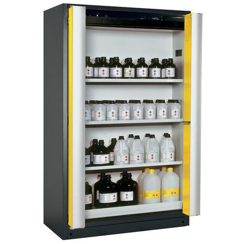 Armoire Sécurité Q-phoenix-90 Q90.195.120.fd Gris/jaune