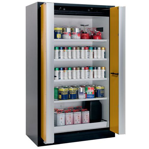 Armoire Sécurité Q-phoenix-90 Q90.195.120.fd Gris/jaune