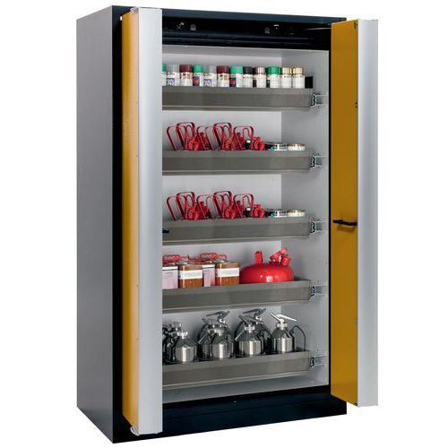 Armoire Sécurité Q-phoenix-90 Q90.195.120.fd Gris/jaune