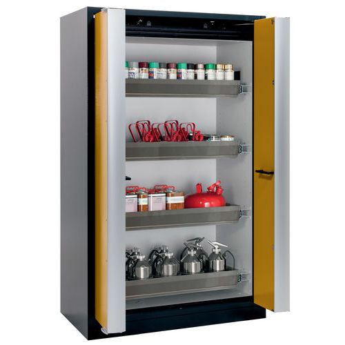 Armoire Sécurité Q-phoenix-90 Q90.195.120.fd Gris/jaune