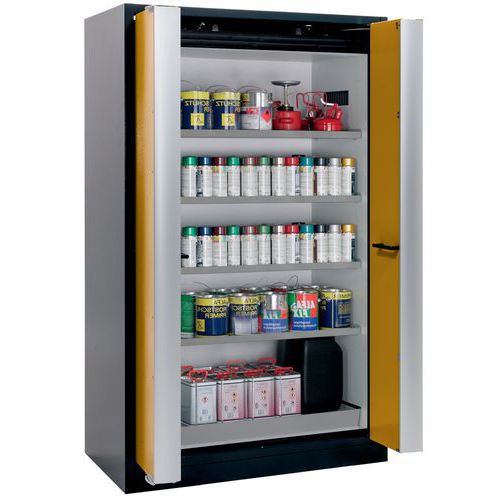 Armoire Sécurité Q-phoenix-90 Q90.195.120.fd Gris/jaune