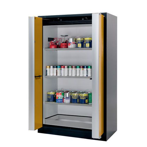 Armoire Sécurité Q-phoenix-90 Q90.195.120.fd Gris/jaune