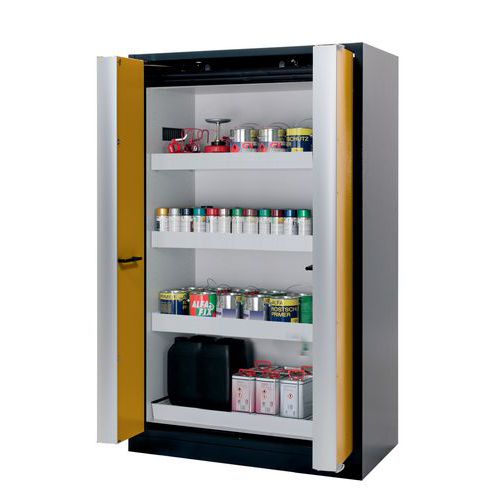 Armoire Sécurité Q-phoenix-90 Q90.195.120.fd Gris/jaune