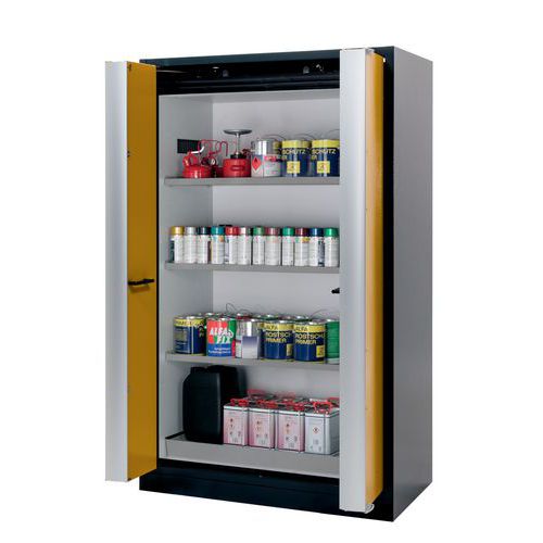 Armoire Sécurité Q-phoenix-90 Q90.195.120.fd Gris/jaune