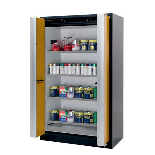 Armoire Sécurité Q-phoenix-90 Q90.195.120.fd Gris/jaune