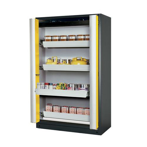 Armoire Sécurité Q-phoenix-90 Q90.195.120.fd Gris/jaune