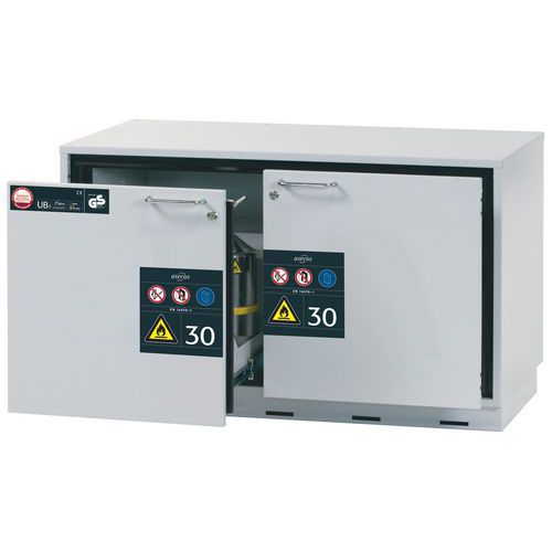 Armoire Sécurité Sous Paillasse Ub-s-30 Ub30.060.110.2s Gris