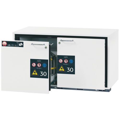 Armoire Sécurité S. Paillasse Ub-s-30 Ub30.060.110.2s Blanc