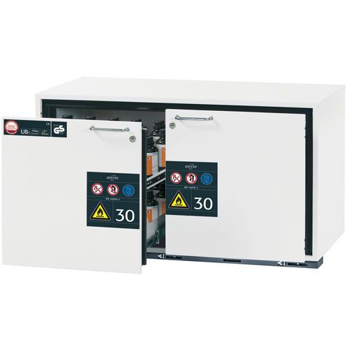 Armoire Sécurité S. Paillasse Ub-s-30 Ub30.060.110.2s Blanc