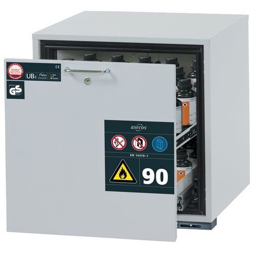 Armoire Sécurité Sous Paillasse Ub-s-90 Ub90.060.059.s Gris