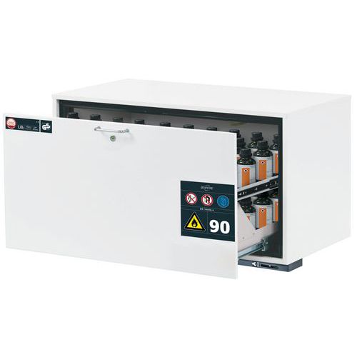 Armoire Sécurité Sous Paillasse Ub-s-90 Ub90.060.110.s Blanc