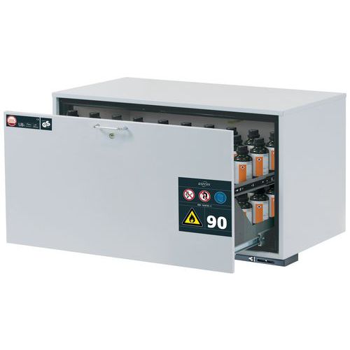 Armoire Sécurité Sous Paillasse Ub-s-90 Ub90.060.110.s Gris