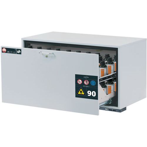 Armoire Sécurité Sous Paillasse Ub-s-90 Ub90.060.110.s Gris