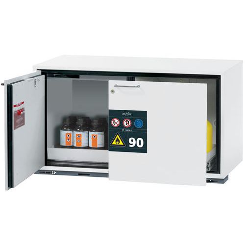 Armoire Sécurité S. Paillasse Ub-st-90 Ub90.060.110.st Blanc