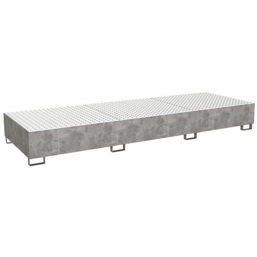 Bac De Rétention 3 Grv - Galvanisé - Sameto Technifil