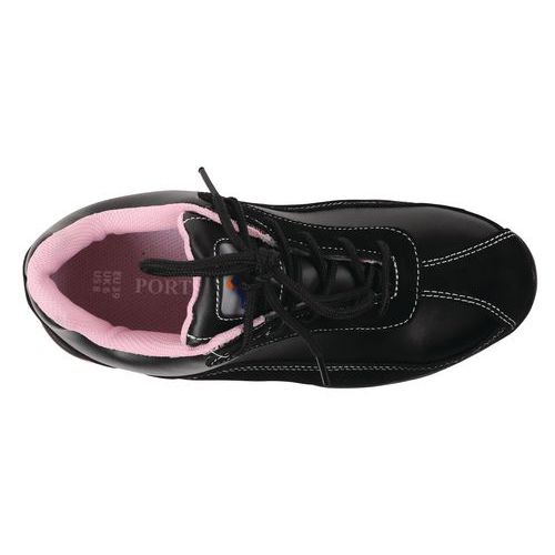 Chaussure De Sécurité Femme S1p Hro Fw39 Noir/rose 40