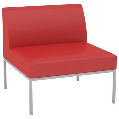 Chauffeuse Atrium Enduit Pvc Rouge