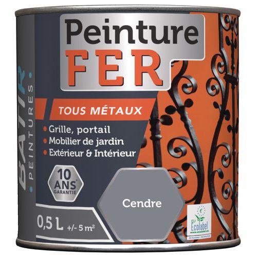Peinture rénovation satin - 0.5 et 2 L - Batir Peinture rénovation satin - 0.5 et 2 L - Batir