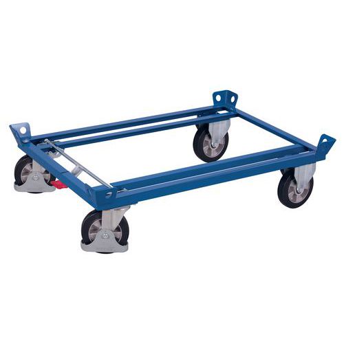 Plateau Roulant Pour Palette 1200 X 800 Mm - Capacité 1200 Kg