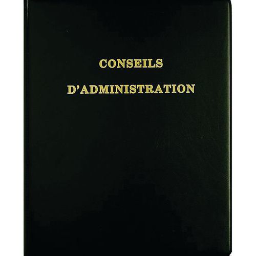 Registre 32x25cm + Recharge Conseil D'administration