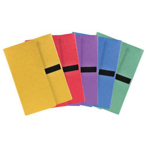 Chemise Extens. 3 Rab. Carte Lustr. Sangle Scratch 24x32cm