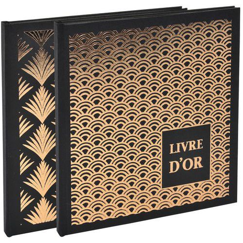 Livre D'or 140 Pages 21x19cm Palmyre Visuels Assort