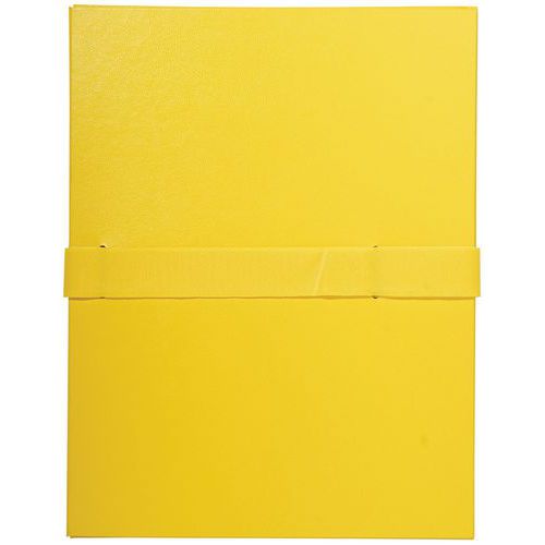 Chem. Extens. Balacron Sans Rab Sangle Scratch 24x32cm Jaune