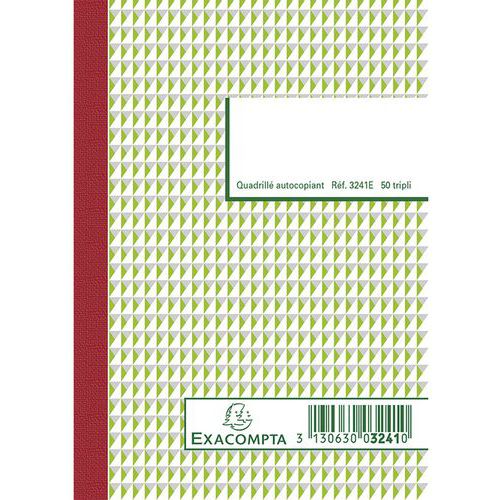 Manifold Quadrillé 5x5 148x105cm 50 Feuil. Tripli Autocop.
