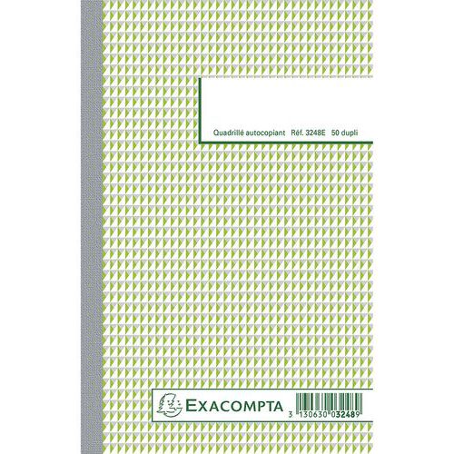 Manifold Quadrillé 5x5 21x135cm 50 Feuillets Dupli Autocop.
