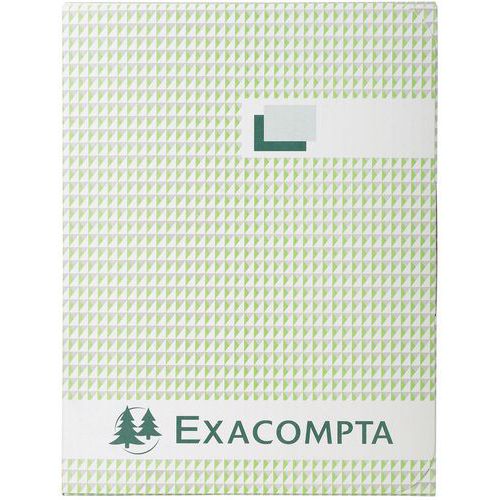 Registre 32x195cm Journal Folioté 200 Pages