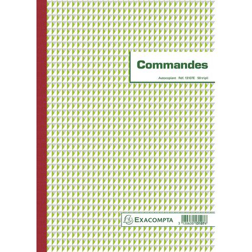 Manifold Commandes 297x21cm 50 Feuillets Tripli Autocop.