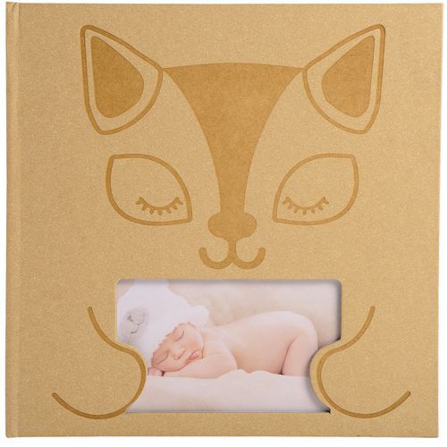 Album Photos Livre 30 Pages Blanches 25x25cm Zéphire Beige