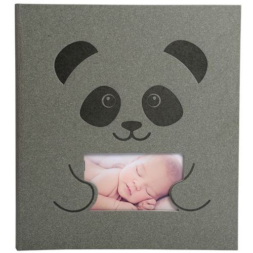Album Photos Livre 60 Pages Blanches 29x32cm Zéphire Gris