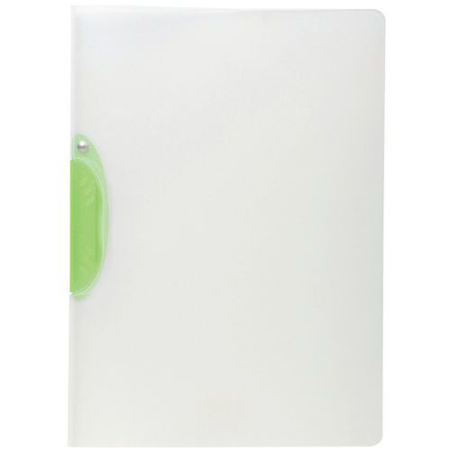 Chem. De Présent. Blc Pp Semi-rigide Clip Design Vert A4.