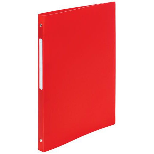 Classeur 4 Anneaux 15 Mm Polypropylène Opaque A4 - Rouge