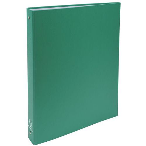 Classeur Rembordé Pp 4 Anneaux 30mm - A4 - Vert Foncé