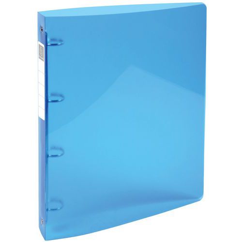 Class. 4 Anneaux 30mm Iderama Pp 7/10e A4 Maxi Bleu Clair