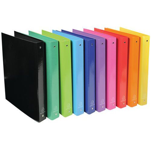 Classeur A4 4 Anneaux 30mm Iderama - Couleurs Assorties