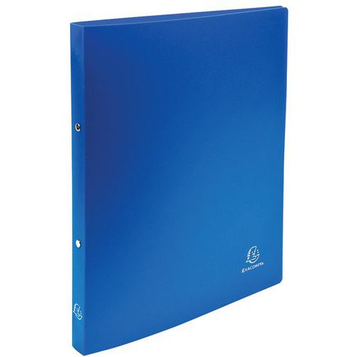 Classeur 2 Anneaux 15 Mm Pp Opaque - A4 - Bleu Foncé