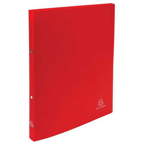 Classeur 2 Anneaux 15 Mm Polypropylène Opaque - A4 - Rouge