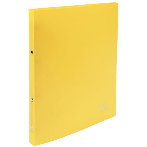 Classeur 2 Anneaux 15 Mm Polypropylène Opaque - A4 - Jaune