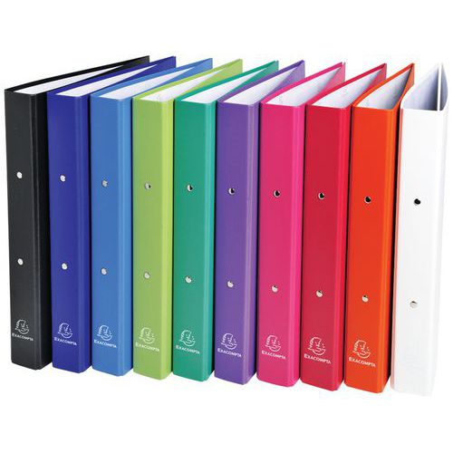 Classeur Rembordé Pp 2 Anneaux 30mm A4 Couleurs Assorties