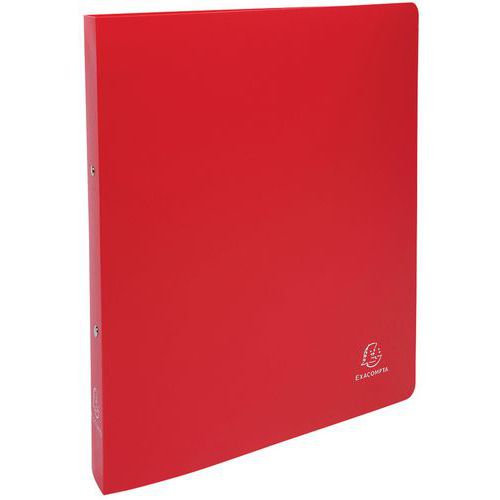 Classeur 2 Anneaux 30 Mm Pp Opaque - A4 Maxi - Rouge