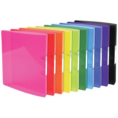 Class. 2 Anneaux 30mm Iderama Pp A4 Maxi Couleurs Assorties