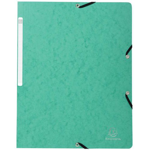 Chemise à lastique Sans Rabat Carte Lustrée 355gmÂ² A4 Noir