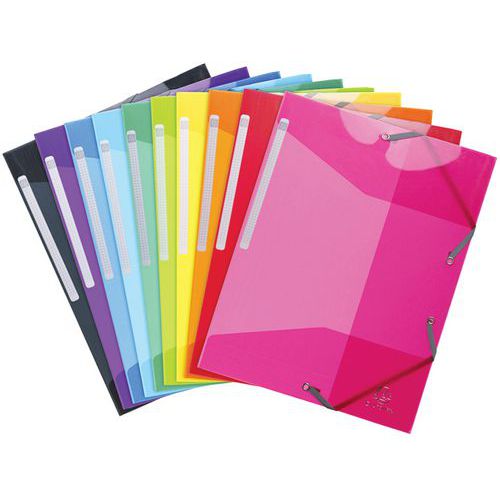 Chem. 3 Rab. à lastiq. Pp 5/10e Iderama Pp A4 Col. Assort.