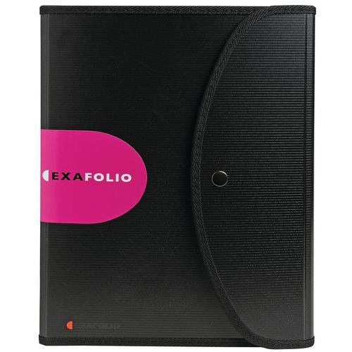 Trieur Exafolio avec porte-bloc et valisette Exactive- 6 compartiments Trieur Exafolio avec porte-bloc et valisette Exactive- 6 compartiments