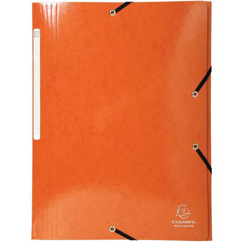 Chem. à lastiq 3 Rab. Cte Lustr. 425gmÂ² Iderama A4 Orange