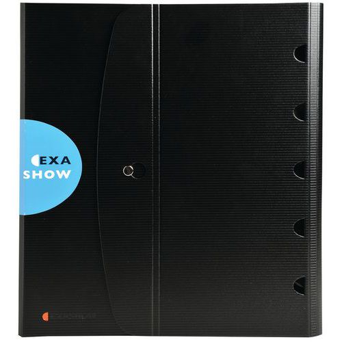 Class. De Présent. Exashow En Pp 4 Anneaux 30mm Exactive A4